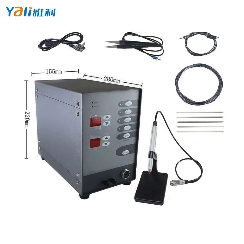 Hot sale 100A Mini Spot Welding Machine For Jewelry Welding Gold Silver Copper Lines Portable Small Welder Machine