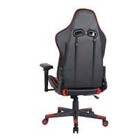 Chaise de Gaming Moderne en Cuir PU Extensible avec Éclairage LED RGB, Accoudoirs Réglables 2D, Rembourrage en Éponge, Électrique et Compétitive