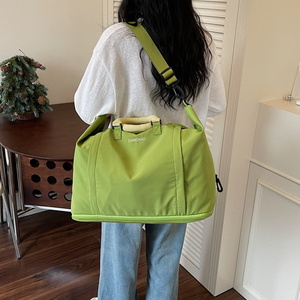 Bolsa <span class=keywords><strong>de</strong></span> <span class=keywords><strong>Viaje</strong></span> <span class=keywords><strong>de</strong></span> Corta Distancia con Cierre y Asa <span class=keywords><strong>de</strong></span> Nailon, Bolsa Deportiva Impermeable <span class=keywords><strong>de</strong></span> Gran Capacidad para Unisex - Product Image 3