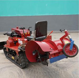 Motoculteur agricole rotatif, <span class=keywords><strong>micro</strong></span>-<span class=keywords><strong>tracteur</strong></span> chenillé télécommandé avec différents outils pour les petites exploitations - Product Image 4
