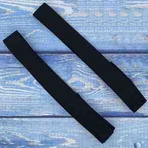 YUSEN Eco-Friendly Double Sided Custom Logo Edge Slayer Melt Lace Hair <b>Band</b> Frontal Wraps Adjustable Hook Loop Elastic <b>Wig</b> <b>Band</b> - Product Image 1