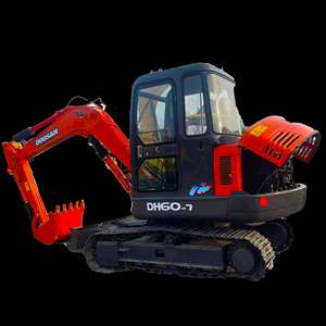 รถขุดขนาดเล็ก Doosan DH60-7 CE EPA 6 ตัน มือสอง สภาพดี พร้อมระบบไฮดรอลิกจากเกาหลี เกียร์ปั๊มไฮดรอลิก เครื่องยนต์ Doosan - Product Image 1
