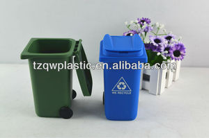 Thùng Rác Và Tái Chế Có Thể Mini Bàn Wheelie Bin, Chủ Bút, Bàn Gọn Gàng - Product Image 4