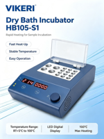 Calentador Digital de Bloque Seco Inteligente HB105-S1 con Interfaz USB - Equipo de Laboratorio Moderno para un Seguimiento de Datos sin Interrupciones
