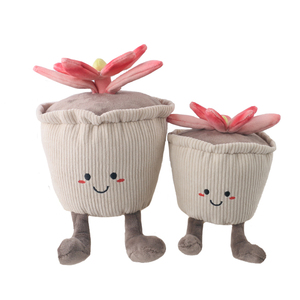 D KING <strong>China</strong> Manufacturer <strong>Cheap</strong> 20cm OEM Soft Cute Stuffed Kids Doll Customized Potted Plant Flower Plush <strong>Toy</strong> for Creative Gift - Product Image 3