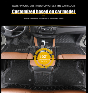 แผ่นรองสำหรับ Kia Sportage <span class=keywords><strong>2020</strong></span>เสื่อ7D อุปกรณ์ตกแต่งรถยนต์สองชั้นแบบปรับแต่งได้ชุดเต็มรูปแบบ - Product Image 6