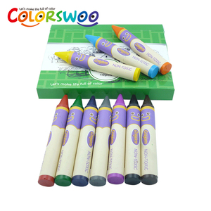 Tissu <span class=keywords><strong>Textile</strong></span> Crayon Tissu Pastel À L'huile 12 Couleurs de Crayon Ensemble - Product Image 2
