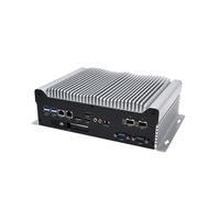 Ordinateur embarqué industriel de qualité industrielle avec processeur Intel Core i5 i7, double LAN, emplacement PCI, PC industriel sans ventilateur 4G 64 Go