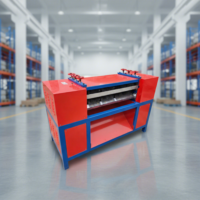 Automatic Oil Filter Shredder Metal Scrap