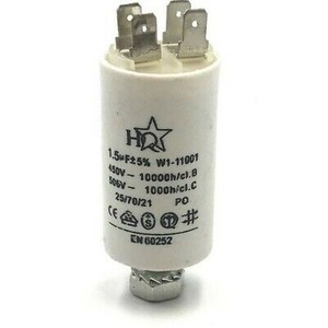 PLC 1.5UF 450/500V 5% CAPACITOR HQ W1-11001 <strong>EN60252</strong> Warranty Product - Product Image 1