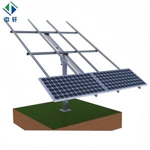 Hợp kim nhôm bảng điều khiển năng lượng mặt trời mặt đất gắn hệ thống ngoài trời quang điện trang trại kệ với khung để sử dụng - Product Image 4