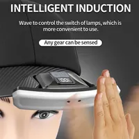 Luz LED para Gorra con Modos RGB 180 °   Luz para Gorra Recargable con Sensor de Movimiento Giratorio, Resistente al Agua IPX4, con Pantalla Digital