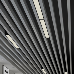 Déflecteur métallique en forme de U, en aluminium, déflecteur linéaire pour plafond - Product Image 4