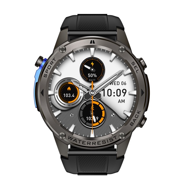 Multifunctional Relojes Smart Watch 2024 Altitude air Pressure Compass Outdoor 170+ Modes Sports GPS Smartwatch Wear Os Metal