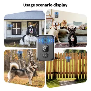 TIZE New Arrival Outdoor Indoor Wireless No Harm Automatic Barking Detection Ultrasonic Bark Control Device