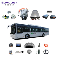 SUMCONT Neuer Bestseller Elektrischer Bus Van LKW 2,2KW Schiebeblatt-Luftkompressor EV-Motor Umrüstkit