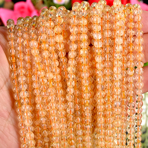 Wholesale High Quality 4mm Gemstone Loose Round Beads Healing Natural Crystal Gemstone Bead for Jewelry Making - Product Image 6