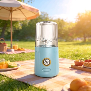 Mini mixeur rechargeable par USB 260 ml |   Mixeur Électrique Portable à 6 Lames pour Jus de Fruits Personnels - Product Image 1