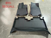 Tapis de sol de voiture pour BYD Dolphin Seagull Yuan Plus Qin, tapis de sol de voiture personnalisés, couvre-tapis de voiture, accessoires intérieurs