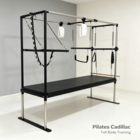 Table de Pilates multifonctionnelle avec ressorts, sangles et système de poulies pour l'entraînement de la mobilité et de l'équilibre du tronc