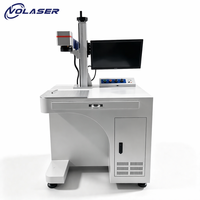 Imprimante de marquage UV, nouveau produit, marquage rapide, bureau, 355 nm, utilisation pour les surfaces non métalliques, gravure de logo, marquage laser UV