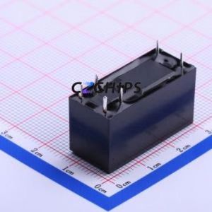 HF115F/012-1HS3 Power Relay DIP,12.7x29mm Relay 12V 1 Normally Open: 1A (SPST-Normally Open)::: 6 16A-250VAC - Product Image 2