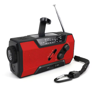 Radio de Emergencia con Alerta Meteorológica NOAA AM/FM, Dinamo, Linterna, Pantalla LED Solar, Batería de Más de 5000 mAh, Portátil, Popular en EE. UU. - Product Image 2
