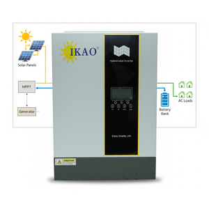 Contrôleur solaire hybride hors réseau IKAO, contrôle photovoltaïque avec onde sinusoïdale pure IK5500T-48L PV60-500Vdc, haute efficacité - Product Image 6