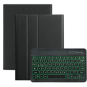 Tastiera con custodia protettiva per <span class=keywords><strong>Lenovo</strong></span> <span class=keywords><strong>Tab</strong></span> <span class=keywords><strong>M10</strong></span> FHD Plus 10.3 "X606/K10 X6C6, Cover con tastiera retroilluminata a denti blu senza fili - Product Image 2