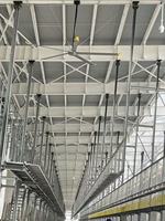 Ventilateurs industriels, lame en alliage d'aluminium, 60 pouces, grand ventilateur d'évacuation, montage mural, ventilation, refroidissement, ventilateur pour élevage de volailles