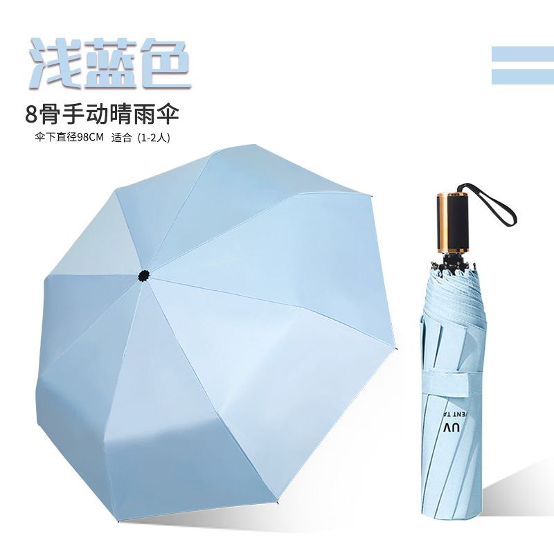 Mise à niveau de l'édition manuelle-jiuhe bleu clair à huit os
