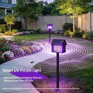 Lampes solaires <span class=keywords><strong>anti</strong></span>-insectes, tue-moustiques d'extérieur, étanches IP65, LED SMD <span class=keywords><strong>pour</strong></span> cour, <span class=keywords><strong>jardin</strong></span>, villas, fermes - Product Image 5