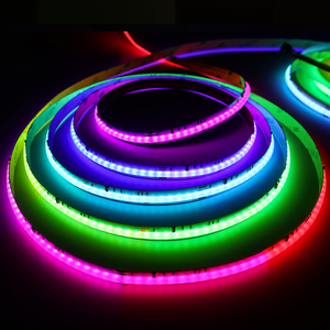 RGB COB dẫn dải 24V 480/720/784/840/896 <span class=keywords><strong>LED</strong></span> ws2811 cao CRI, 12V địa chỉ COB dẫn băng liền mạch cho nhà, cảnh quan - Product Image 1