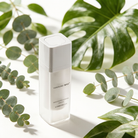Flacon Airless Classique Luxe Givré avec Pompe Rotative Personnalisable 30ml pour Sérum, Lotion et Essence de Soin – Écologique