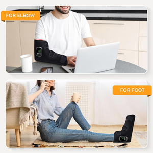 Oem ODM mặc 660nm 850nm liệu pháp ánh sáng đỏ khởi động giày bọc không dây liệu pháp ánh sáng đỏ chân hỗ trợ mắt cá chân - Product Image 5