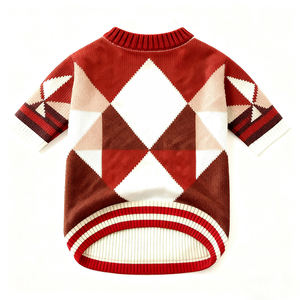 Pulls personnalisés pour animaux <span class=keywords><strong>de</strong></span> compagnie, conception par IA, <span class=keywords><strong>dessin</strong></span> <span class=keywords><strong>de</strong></span> photos, tricot chaud pour chiens et chats, cadeaux <span class=keywords><strong>de</strong></span> Noël, style NAZCA - Product Image 2