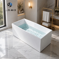 Baignoire autoportante ovale moderne pour, vente en gros d'usine, usage domestique, salle de bain, hôtel, projet villa