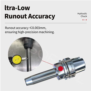 Trung quốc Sản xuất CNC HSK VDI máy tiện bbt40/BT40/cat40 mô-men xoắn cao công cụ phay cắt Công cụ chủ thủy lực Chuck arbors - Product Image 3