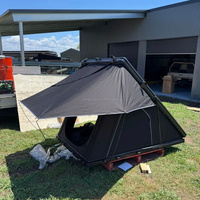 Tente de toit de voiture triangulaire en toile DruneknXp 320G pour le camping