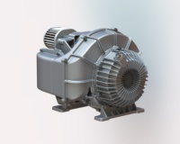 G03ZP 2.2KW Mini compresseur d'air électrique industriel à vitesse variable 240L/min sans huile Extrémité d'air pour machine-outil de précision