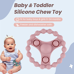 <span class=keywords><strong>Anneau</strong></span> <span class=keywords><strong>de</strong></span> <span class=keywords><strong>dentition</strong></span> en <span class=keywords><strong>silicone</strong></span> sans BPA pour bébés <span class=keywords><strong>de</strong></span> 6 à 12 mois, jouet souple pour la <span class=keywords><strong>dentition</strong></span> et la mastication des nourrissons - Product Image 4