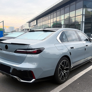 Bmw Rear Spoiler Blade Style Piano <b>Black</b> Carbon Fiber Texture ABS Material For 7 Series I7 G70 G73 2023+ - Product Image 2