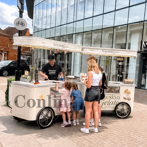 Carro Móvil de Helados de Alta Venta, Scooter para Venta de Comida Callejera y Helado Gelato - Product Image 6