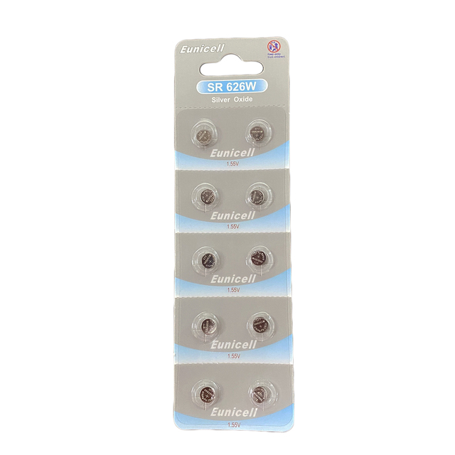377 376 364 363 Watch Battery Sr626sw Sr626w Silver Oxide for Watches Smart