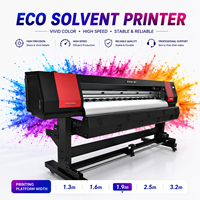 Impresora Eco Solvente de 1.6m 1.8m con Cabezal Original XP600, Impresoras de Inyección de Tinta Digitales Eco Solvente de Gran Formato