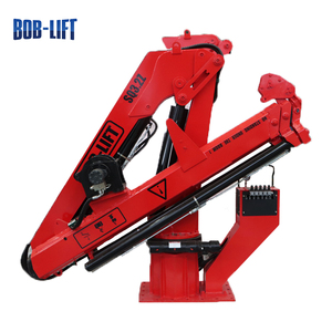 Grue marine BOB-LIFT de 3,2 tonnes pour la manutention de ponts de navires de fret, grue à flèche articulée pour bateaux, 3200 kg, portée de 7,7 m - Product Image 1