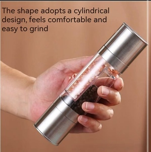 Kitchen Essential Eco-Friendly Herb &amp; Spice Grinder Flavoring Pepper Shaker and Shovel <strong>Plastic</strong> <strong>Bottle</strong> - Product Image 4