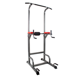 Equipo de Fitness Desmontable para Interiores Barras Paralelas Individuales Multifuncionales Ajustables en Negro Dispositivo de Estiramiento y Dominadas Hecho de Acero - Product Image 4
