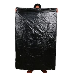 50 Gallon Capacity 3 Mil Heavy Duty Industrial Black Garbage <b>Bag</b> High Quality Contractor <b>Trash</b> <b>Bag</b> - Product Image 5