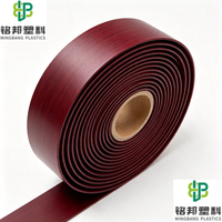 Bande de chantournage PVC sur mesure, écologique, prix usine, plusieurs tailles disponibles pour le scellement des bords de meubles en MDF et contreplaqué